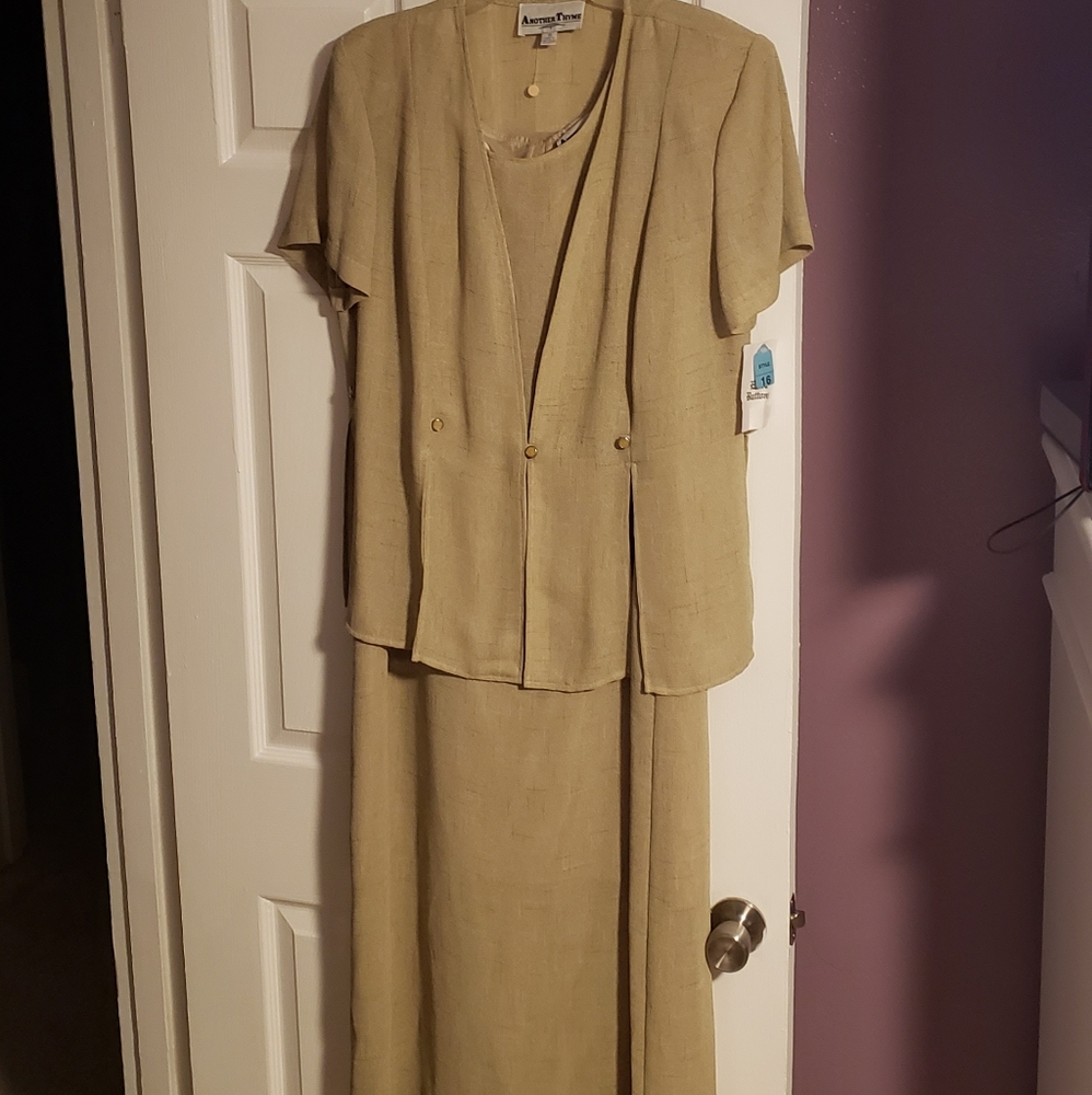 Ladies 2pc dress set sz 16